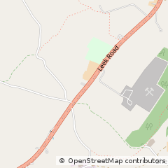 Map of Stoke on Trent, Staffordshire