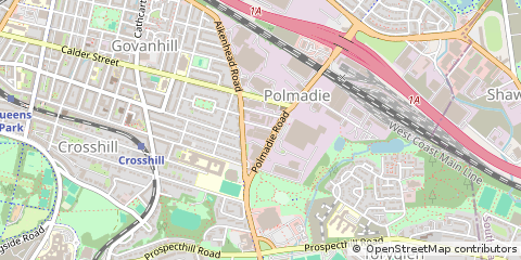 Map of Glasgow