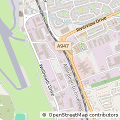 Map of Dyce, Aberdeen