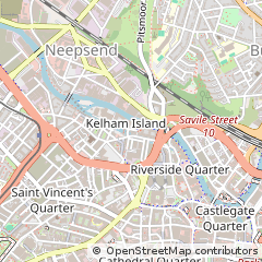 Map of Sheffield