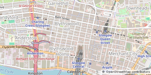 Map of Glasgow