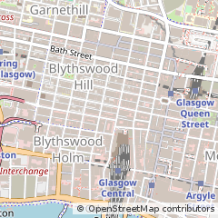 Map of Glasgow