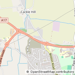 Map of Holbeach, Lincolnshire