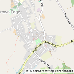 Map of Stoke-on-Trent, Staffordshire