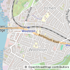 Map of Southampton, Hampshire