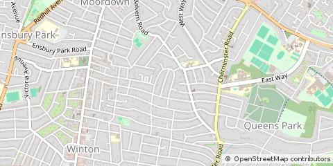 Map of Bournemouth, Dorset