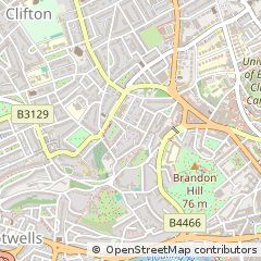 Map of Bristol