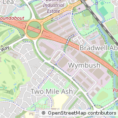 Map of Milton Keynes