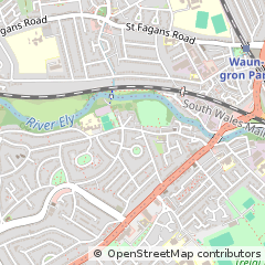 Map of Cardiff