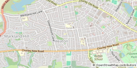 Map of Bolton