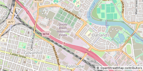 Map of Glasgow