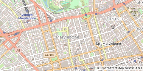 Map of Marylebone