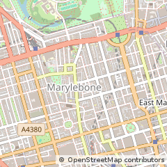 Map of Marylebone