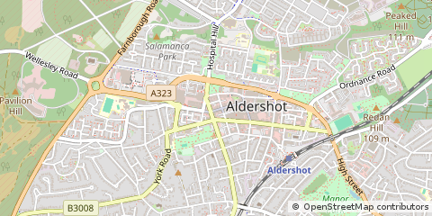 Map of Guildford