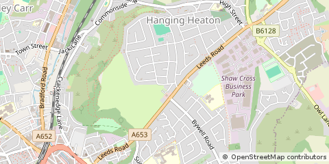 Map of Dewsbury