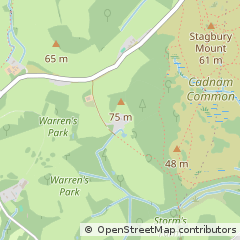 Map of Lyndhurst
