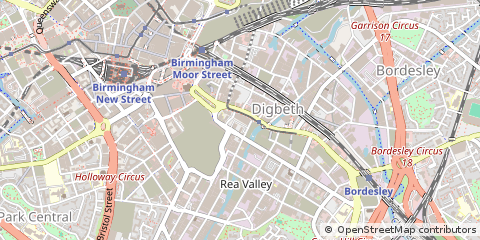 Map of Birmingham