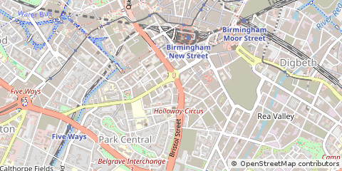 Map of Birmingham