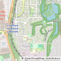 Map of Grays, Essex