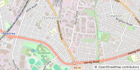Map of Derby