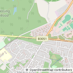 Map of Aldermaston, Berkshire