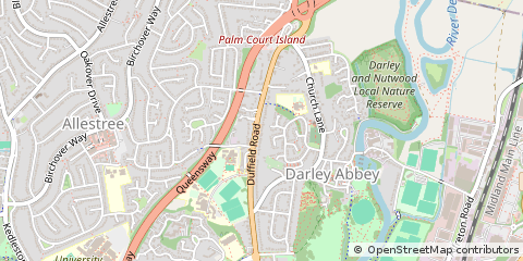 Map of Derby