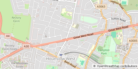 Map of Hounslow