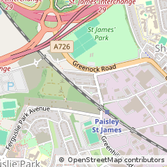 Map of Paisley