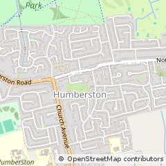 Map of Humberston