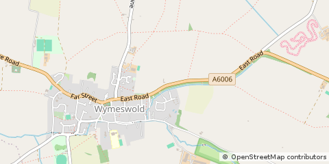 Map of Loughborough, Leicestershire