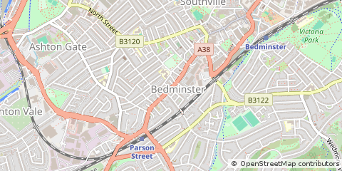Map of Bristol