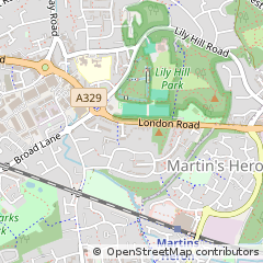 Map of Bracknell