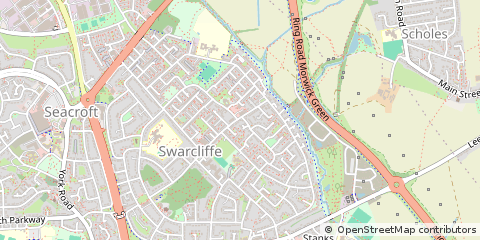 Map of Leeds