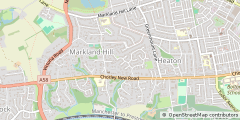 Map of Bolton