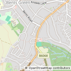Map of Sheffield