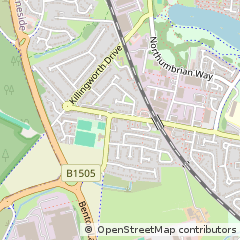 Map of Newcastle Upon Tyne