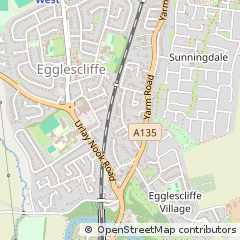 Map of Stockton-on-Tees