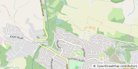 Map of Swansea