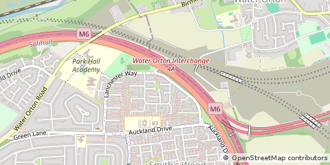 Map of Birmingham