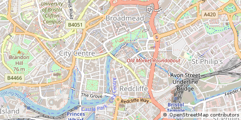 Map of Bristol