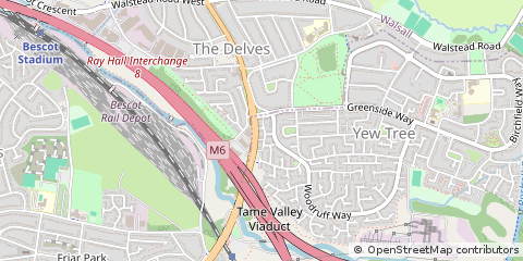 Map of Walsall