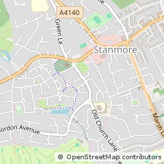 Map of Stanmore