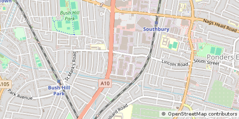 Map of Enfield