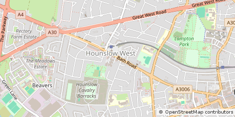 Map of Hounslow