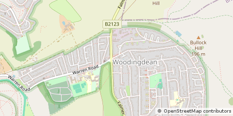 Map of Brighton, East Sussex