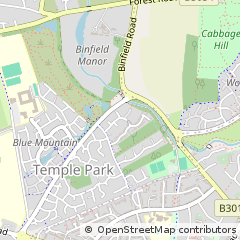Map of Bracknell, Berkshire