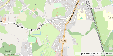 Map of Wokingham