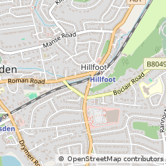 Map of Glasgow