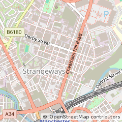 Map of Manchester