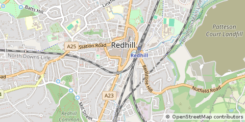 Map of Redhill